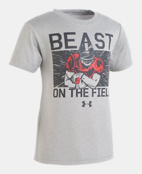 New Arrival Boys' Toddler UA Beast On The Field Short Sleeve 1 Color Available $18