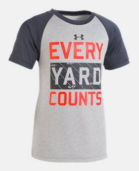 New Arrival Boys' Toddler UA Every Yard Counts Short Sleeve 1 Color Available $20
