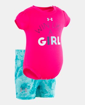 New Arrival Girls' Newborn UA It's Called Girl Power Set 1 Color Available $35