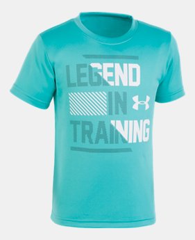 Boys' Pre-School UA Legend In Training Short Sleeve FREE U.S. SHIPPING 1 Color Available $18