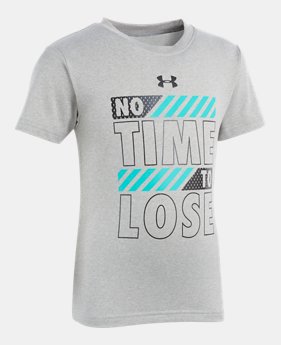 New Arrival Boys' Infant UA No Time To Lose Short Sleeve LIMITED TIME: FREE U.S. SHIPPING 1 Color Available $16