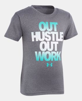 Boys' Pre-School UA Out Hustle Out Work Short Sleeve 1 Color Available $18