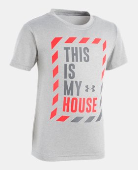 Boys' Pre-School UA This Is My House Short Sleeve 1 Color Available $18