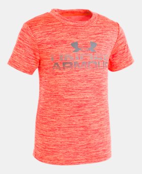 Boys' Pre-School UA Horizon Logo Short Sleeve 1 Color Available $20
