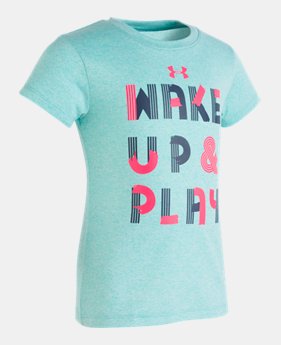 New Arrival Girls' Toddler UA Wake & Play Short Sleeve 1 Color Available $18