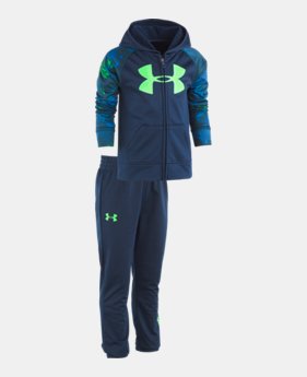 Boys' Pre-School UA Bedrock Camo Track Set 1 Color Available $46