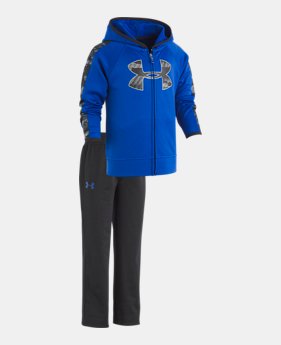 New Arrival Boys' Pre-School UA Travel Track Set 1 Color Available $46