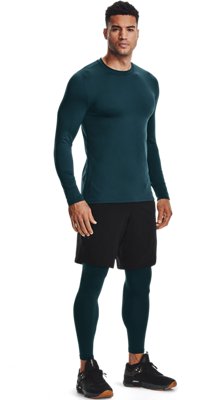 under armour men's coldgear fitted hooded long sleeve shirt