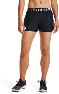 under armour play up shorts black