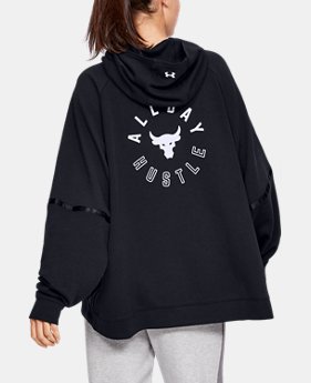 New Arrival Women's UA x Project Rock Double Knit OS Hoodie 1 Color Available $80