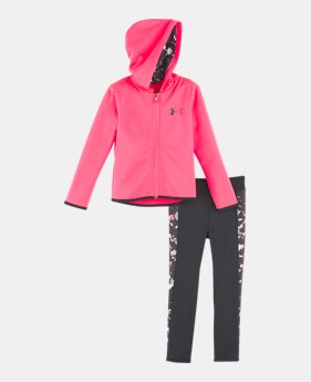 UA Black Shattered - Ensemble pour fille, nourrisson, 1 couleur offerte $35.7