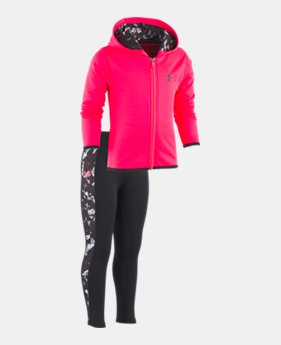 New Arrival Girls' Toddler UA Black Shattered Set 1 Color Available $53