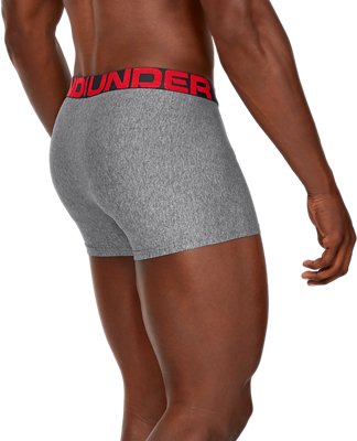 Under Armour Charged Cotton 6 inch 3 packs of boxers in multi