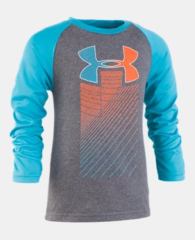 New Arrival Boys' Pre-School UA Rising Big Logo Raglan 1 Color Available $23
