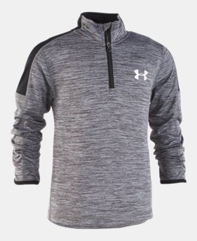 Boys' Pre-School UA Standout ¼ Zip 1 Color Available $35