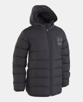New Arrival Boys' Toddler UA Swarmdown Hooded Jacket 1 Color Available $100