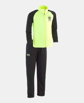 New Arrival Boys' Pre-School UA On The Mark Track Set 1 Color Available $40