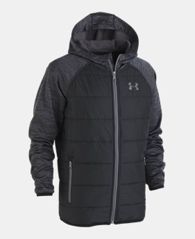 New Arrival Boys' Pre-School UA Day Trekker Hooded Jacket 1 Color Available $75