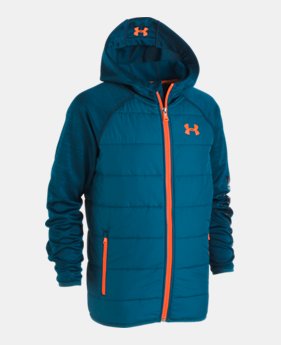 Boys' Pre-School UA Day Trekker Hooded Jacket 3 Colors Available $75