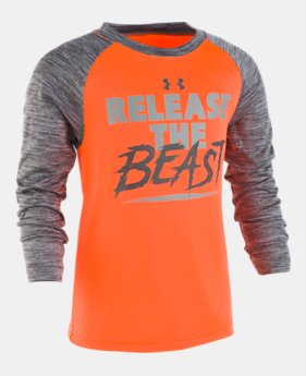 New Arrival Boys' Toddler UA Release The Beast Long Sleeve 1 Color Available $30