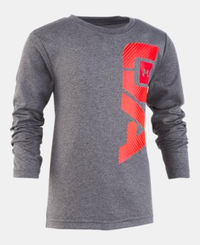New Arrival Boys' Pre-School UA Sequence Long Sleeve 1 Color Available $23
