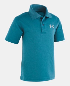 New Arrival Boys' Pre-School UA Match Play Heather Polo 2 Colors Available $29