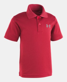 New Arrival Boys' Pre-School UA Match Play Heather Polo 2 Colors Available $29