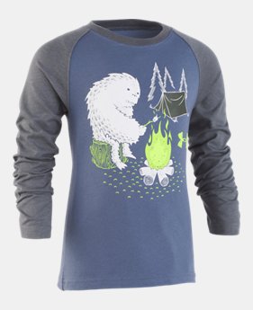 New Arrival Boys' Toddler UA Yeti Camping Raglan 1 Color Available $23