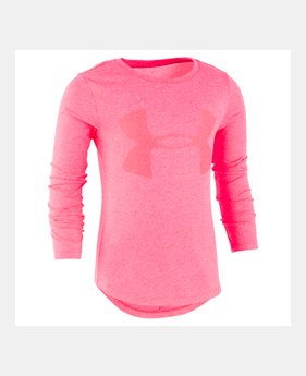 New Arrival Girls' Toddler UA Finale Long Sleeve 1 Color Available $25