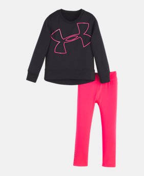 Girls' Infant UA Big Logo Tunic Set LIMITED TIME ONLY 2 Colors Available $26.6