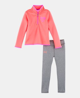 Girls' Toddler UA Heartbeat Track Set LIMITED TIME ONLY 1 Color Available $28