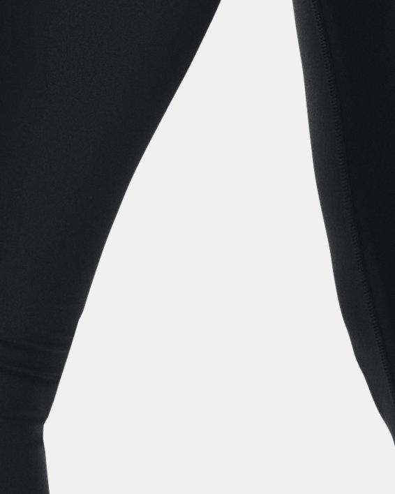 Women's HeatGear® Armour Branded WB Full-Length Leggings, Black, pdpMainDesktop image number 1