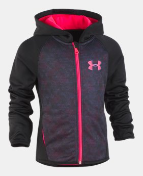 New Arrival Girls' Toddler UA Razor Full Zip Hoodie 1 Color Available $43