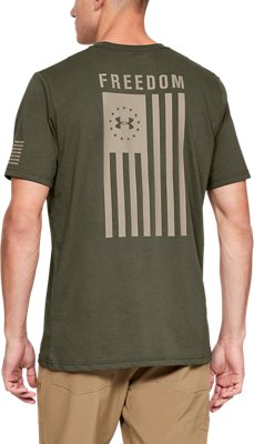 under armour olive green t shirt