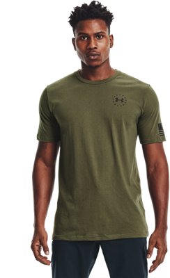 plain black under armour t shirt