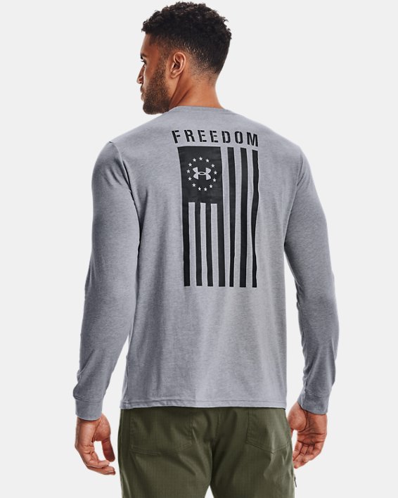 Under Armour Men's UA Freedom Flag Long Sleeve T-Shirt. 4