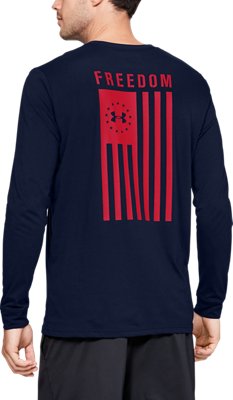 under armor freedom flag shirt