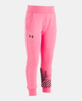 New Arrival Girls' Infant UA Plush Joggers 1 Color Available $28