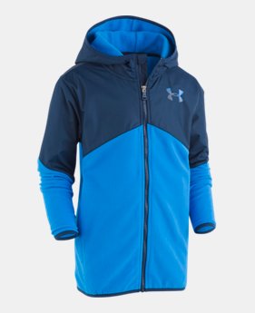 Boys' UA North Rim Microfleece Jacket 4 Colors Available $55