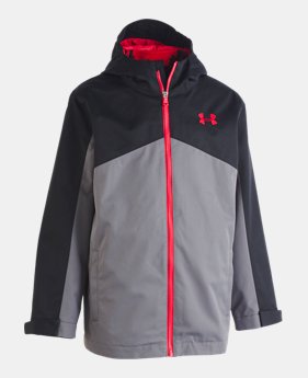 New Arrival Boys' UA Printed Westward 3-In-1 Jacket 1 Color Available $135