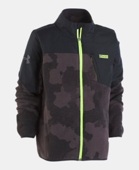 Boys' UA Storm Battlefleece™ Printed Jacket LIMITED TIME ONLY 1 Color Available $59.5