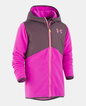 New Arrival Girls' Toddler UA Canyon Rim Microfleece Jacket 1 Color Available $46