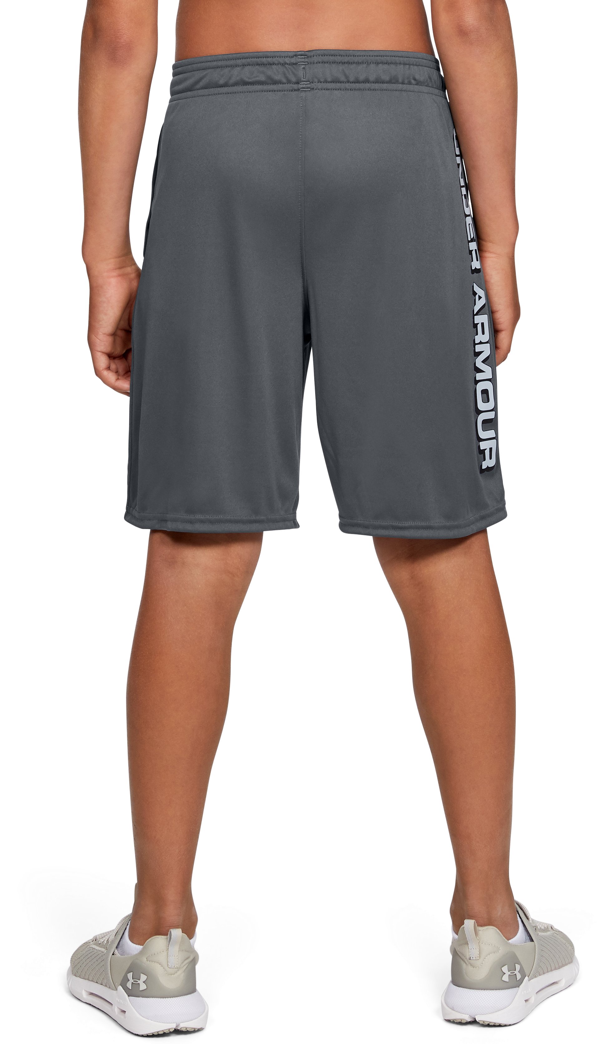 under armour boys prototype wordmark shorts