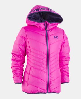 New Arrival Girls' Pre-School UA Prime Jacket 4 Colors Available $62