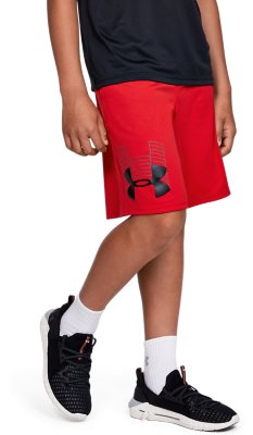 under armour red shorts