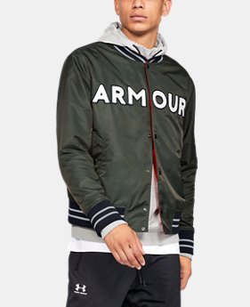 UA Exclusives Men's UA Be Seen Bomber Jacket 1 Color Available $110