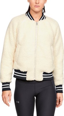 women's ua be seen sherpa swacket