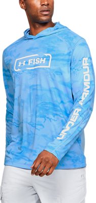 under armour hooded fishing shirt