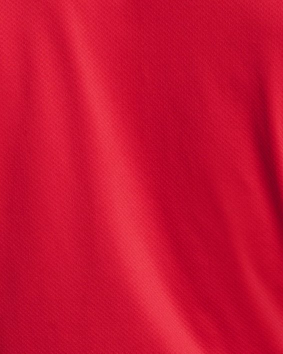 Men's UA Performance Polo Textured, Red, pdpMainDesktop image number 1