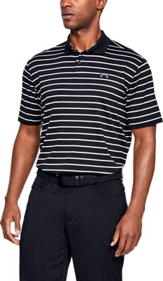 under armour performance stripe polo